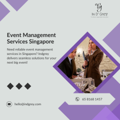 Get Event Management Services Singapore and enjoy the expertise you need without the commitment

Whenever you plan to Event Management Services Singapore, rest assured In D Grey can help you. These assistants can help you manage the flow of your products and handle everything in a professional and safe manner. This staff stands out thanks to their professionalism, knowledge, and exclusive services. Hire warehouse crew and packers in Singapore and see how easy they are to deal with. 