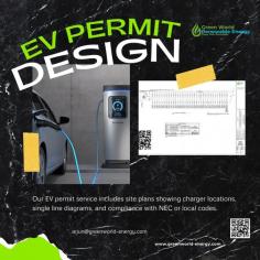 Accelerate your EV charging projects with GWRE’s expert EV permit design solutions. We deliver precise, code-compliant designs for residential, commercial, and public charging stations, ensuring smooth approvals and quick execution. Partner with us for efficient, hassle-free permitting that helps you stay ahead in the growing EV market.