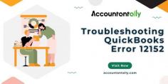 QuickBooks Error 12152
If you're seeing error 12152, it usually means there’s an issue with your internet connection or incorrect settings preventing QuickBooks from accessing the server.

How to Fix:
* Check your internet connection.
* Verify your system’s date and time settings.
* Clear your browser cache and cookies.
* Update QuickBooks to the latest version