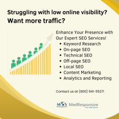 Struggling with low online visibility? Want more traffic? 