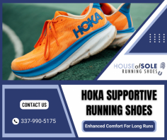 Top-Rated Premium Hoka Running Shoes

Comfortable footwear is essential with prolonged time on your feet throughout the day. Step into comfort with the HOKA shoes collection that fits your chosen activity frequency, intensity, and comfort. Shop at our website or call us at 337-990-5175 (Nelson Road) for more details.
