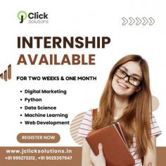 Jclicksolutions offers practical internships in Nagercoil, enhancing skills in IT, AI, and web development with hands-on experience.