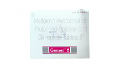 The Lotus Biotech ensures seamless delivery of Gemer 2mg tablets (Glimepiride 2mg + metformin 500mg)