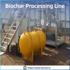 Biochar Processing Line

Kerone is a renowned manufacturer and supplier of biochar processing lines, offering advanced, energy-efficient solutions for the production of high-quality biochar. The innovative systems integrate innovative pyrolysis technology to convert biomass into biochar, ensuring eco-friendly and cost-effective operations. Kerone’s processing lines are designed to meet diverse industrial needs, providing customizable, durable, and reliable solutions backed by expert technical support.
For more detail visit at our website on:- https://www.kerone.in/
