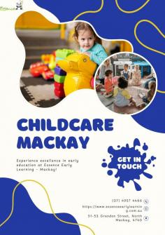 Our Early Learning Centre in Mackay is dedicated to providing a safe, nurturing, and enriching environment where young children can develop the skills, knowledge, and confidence needed to thrive. Specializing in early childhood education for children from infancy through to school age, we offer a dynamic, play-based curriculum that fosters a love of learning, creativity, and social-emotional growth.

At our Mackay Early Learning Centre, we focus on the holistic development of each child, tailoring our approach to suit individual needs and learning styles. Our experienced educators create personalized learning experiences that stimulate curiosity, encourage exploration, and build critical thinking and problem-solving skills. From early literacy and numeracy to motor development and social skills, every aspect of your child's growth is supported with care and attention.

Through a combination of structured activities, free play, and outdoor learning, children are encouraged to engage with the world around them, build meaningful relationships, and develop a strong sense of independence and self-confidence. We understand that each child is unique, and we strive to create an inclusive environment where every child feels valued and respected.

At our centre, we believe in fostering strong partnerships with families. Regular communication and updates ensure that parents are informed and involved in their child’s progress and achievements. Whether you are looking for daycare, preschool programs, or before- and after-school care in Mackay, our Early Learning Centre provides the quality care and educational foundation that will help your child succeed in school and beyond. 
https://www.essenceearlylearning.com.au/
