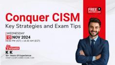 Free Masterclass on Conquer CISM: Key Strategies and Exam Tips

