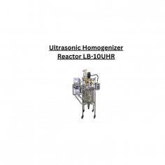 Labotronics Ultrasonic Homogenizer Reactor is integrated with a jacketed glass reactor with a capacity of 10L. It features an adjustable ultrasonic power of 4000W for processing various sample types. Our reactor is incorporated with the ultrasonic probe enabling efficient homogenization and enhanced cavitation. Equipped with a color touchscreen interface for real-time monitoring of variable parameters.