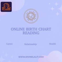 Divine Lalit is an experienced Online Birth Chart Reading Astrologer who offers personalized and accurate readings based on your birth details. By analyzing the positions of planets and stars at the time of your birth, he provides valuable insights into your personality, life purpose, and future. Whether you need guidance on relationships, career, or health, Divine Lalit's expertise helps you understand your life's journey better. His online sessions make it easy to receive expert advice from the comfort of your home.