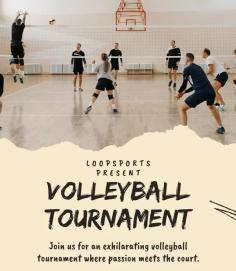 Ready to serve up some excitement? Join the ultimate Volleyball Tournament at Loop Sportsplex, Mahadevapura, Bangalore!  Showcase your skills, team up, and compete for glory. Don’t miss this action-packed event!  #VolleyballBangalore #LoopSportsplex #MahadevapuraSports #GameTime"