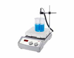 Labmate Hotplate provides uniform heating and stirring up to 380°C, ideal for consistent sample preparation. With one heating position, it features an aluminum cover with ceramic coating. Equipped with overheating protection (420°C) and IP21-rated for safe, reliable use in lab environments.