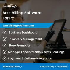 Finding the right billing software for PC is essential for businesses looking to manage their financial transactions effectively. This POS software typically provides a wide range of features, including invoicing, expense tracking, and financial reporting, all designed to streamline accounting processes. With an user-friendly interface and customizable options, users can easily handle billing tasks and keep their finances organized.
Just Billing POS stands out as a top choice when it comes to billing software for PC. With its powerful functionalities, this  POS software allows users to manage sales, track inventory, and generate insightful reports effortlessly. By choosing Just Billing POS, businesses can improve their billing processes, improve accuracy, and save valuable time, all while enjoying a user-friendly experience tailored for their needs.
For More Information Visit the Link: https://justbilling.in/
Download App: https://play.google.com/store/apps/details?id=cloud.effiasoft.justbillingstd

