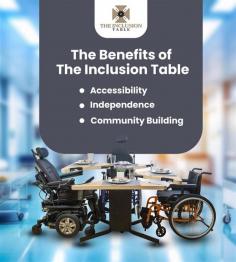 Discover Unconditional Happiness with our innovative Wheelchair-Friendly Dining Table. Experience the freedom and comfort of an Accessible Table for Wheelchairs, designed to bring families together without barriers
