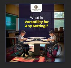 Discover Unconditional Happiness with our innovative Wheelchair-Friendly Dining Table. Experience the freedom and comfort of an Accessible Table for Wheelchairs, designed to bring families together without barriers
