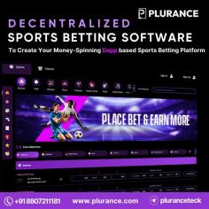 Decentralized sports betting software 