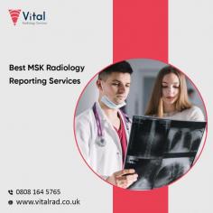 Vital Radiology specialises in MSK Radiology Reporting, offering detailed musculoskeletal imaging reports exclusively for healthcare providers. Our team of expert radiologists delivers precise, high-quality interpretations of MSK conditions, aiding in accurate diagnosis and treatment planning. With a focus on efficiency and advanced technology, our services streamline the reporting process, ensuring timely and reliable results. To know more, contact us!
Visit Us: https://www.vitalrad.co.uk/routine-reporting/ 