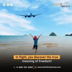 If ever you do feel the true meaning of freedom, then choose to fly to some of the best places of the globe, by calling us here at:+1-858-313-4060