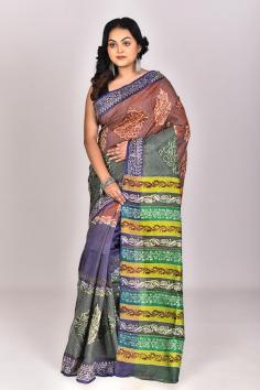 Lambani Silk Sarees -
Lambani Silk Sarees are a vibrant celebration of traditional artistry, featuring intricate mirror work, bold thread embroidery, and unique patchwork designs. These lambani silk sarees, rooted in the heritage of the Lambani tribe, add a colorful and festive touch to any wardrobe. Made with rich Katan silk, each piece is a blend of elegance and craftsmanship, perfect for making a statement at cultural events or celebrations. Check out lambani silk sarees collection at https://www.ramshyamcollection.com/categories/katan-pure-silk-lambani-saree