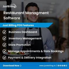 Restaurant Management Software streamlines daily operations by integrating tasks like order processing, inventory tracking, staff management, and payment processing into one efficient system. It helps reduce errors, speeds up service, and provides detailed insights into sales and performance, all crucial for running a successful restaurant.
With Just Billing POS, restaurant owners can manage everything from table reservations to billing with ease. This software's user-friendly interface and advanced features ensure seamless operations, allowing you to focus more on delivering great customer experiences and less on managing back-end processes.
For More Information Visit the Link: https://justbilling.in/restaurant-billing-software/
Download App: https://play.google.com/store/apps/details?id=cloud.effiasoft.justbillingstd

