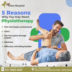 Triton Hospital’s physiotherapy center is renowned for top-quality recovery and rehabilitation services for all ages.