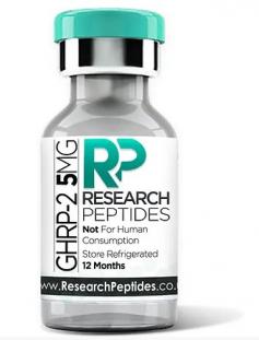 GHRP-2 (Growth Hormone Releasing Peptide-2) is a synthetic peptide that stimulates the release of growth hormone (GH) by acting on the ghrelin receptor. Known for its potency, GHRP-2 promotes increased GH levels, which may aid in muscle growth, fat loss, and improved recovery. Unlike other GH secretagogues, GHRP-2 works without affecting prolactin levels, making it a versatile option in research. At Research Peptides UK, our 5mg GHRP-2 is of the highest purity, ensuring accuracy and reliability for your scientific studies.