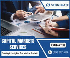 Advanced Capital Market Consulting Solutions

Our capital market consulting services help you navigate global financial markets. We offer expert advice, in-depth analysis, and risk management strategies to ensure your business stays ahead of the curve. Send us an email at info@stonegateinc.com for more details.
