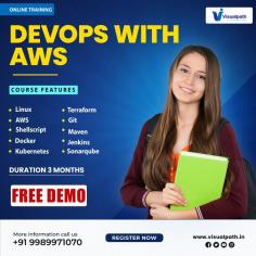 Visualpath offers the best AWS DevOps Training and DevOps Course in Hyderabad, led by industry-experienced professionals. Our comprehensive program includes hands-on training, real-time projects, and in-depth course materials to ensure practical, job-ready skills. Enroll in our DevOps Course today to enhance your expertise in cloud and DevOps roles. Schedule your free demo now! Contact us at +91-9989971070 WhatsApp: https://www.whatsapp.com/catalog/919989971070/ Visit https://www.visualpath.in/online-aws-devops-training.html 