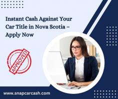 Need fast cash in Nova Scotia? With Snap Car Cash, you can borrow money fast through Car Title Loans Nova Scotia. Our online process makes applying for a loan simple and efficient. Use your car as collateral and get the cash you need quickly, all from the comfort of your home. Apply now for Car Title Loans Nova Scotia and get fast cash loans online through Snap Car Cash! Call 1-888-886-(7627) for more information.