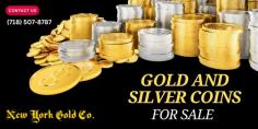 Discover high-quality gold and silver coins for sale at New York Gold Co. Invest in quality bullion with trusted value, perfect for collectors and investors alike.
