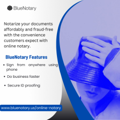 
Need a notary without the inconvenience of in-person visits? Our online notary service provides a quick, simple, and safe way to get your documents notarized from anywhere. Whether for real estate, legal, or personal reasons, our skilled notaries ensure that your documents are properly signed and validated. Get started today and enjoy a hassle-free notarization experience from the comfort of your own home or office.
https://bluenotary.us/online-notary