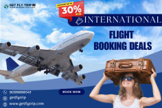 Get Fly Trip offers the lowest prices on flight ticket booking for both domestic and international airlines. India's aviation sector has experienced rapid expansion in recent years. Thanks to technical improvements and the entry of low-cost carriers, everyone can now travel by air. International flights are operated from India by low-cost carriers like IndiGo and SpiceJet as well as full-service airlines like Jet Airways, Vistara, and Air India. In addition to these, a large number of foreign airlines offer connections to and from India.

Our organization provides a one-stop shop for all of your domestic and international flight ticket booking requirements. Whether you want to book domestic tickets for a short holiday or international flights for a business trip or family vacation, we have you covered. When booking domestic and international flights, we guarantee a simple and effective process. you may quickly book both domestic and international flights using our website, which gives you access to a large airline network. You can use our flight ticket purchasing platform to compare prices, itineraries, and routes in order to make well-informed choices for both domestic and international travel.

Book Now :- https://getflytrip.com/flights