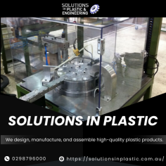 Welcome to Solutions In Plastic & Engineering