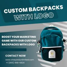 Boost Your Marketing Game with Our Custom Backpacks With Logo
