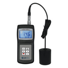 Labnics Whiteness Meter measures whiteness using the photoelectric effect and R457 formula. It features a 0-120 unit range, 0.1 unit resolution, 457 nm LED illumination, no preheating, easy calibration, Bluetooth output, and stores 254 readings for efficient use.
