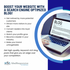 Need compelling blog content to drive traffic to your website? Sign up today and start receiving keyword-rich, excellent quality blog posts that are vital to beat your competition. Ask for our blog writing services.