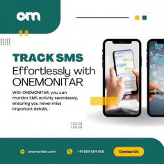 Looking for the ultimate SMS tracker to meet your personal or professional needs? With ONEMONITAR, you can monitor SMS activity seamlessly, ensuring you never miss important details. Whether you're a business owner ensuring team compliance, a parent safeguarding your child’s online interactions, or an individual securing your personal data, ONEMONITAR has you covered.

#smstracker  #smstracking #smstrackerapp
