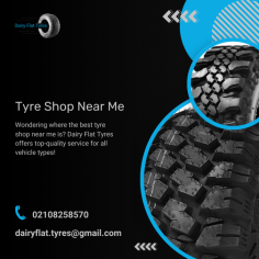 Rely on Dairy Flat Tyres when looking for Tyre Shop Near Me

If you are looking for Tyre shop near me choose Dairy Flat Tyres and you won’t regret it. We have many brands available for you and ensure we can meet your tyre needs anytime. Go for Tyres Dairy Flat and be sure to save a lot. Quality tyres matter a lot and delivering only the best options is at the forefront of our company. We stock a full range of quality tyres that meet all budgets. With us, you can be sure to feel safe on the road. Choose us and become one of our thousands of happy customers.