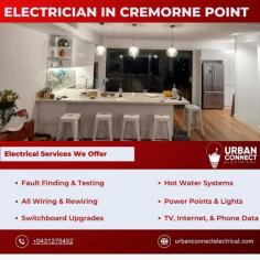 Discover top-notch electrical services right at your doorstep in Cremorne Point with Urban Connect Electrical. From expert installations to reliable repairs, our skilled electricians are dedicated to keeping your home and business safe and efficient. Check out our latest projects at https://urbanconnectelectrical.com/areas-we-service/electrician-cremorne-point/ electrician cremorne point and see how we bring quality and professionalism to every job!