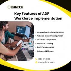 Ignite HCM specializes in delivering seamless ADP Workforce Implementation, helping businesses transform HR and payroll operations. Key features include comprehensive data migration, tailored system configuration, and seamless integration with existing tools. The platform offers automated compliance management, employee self-service portals, and real-time analytics for smarter decision-making. Ignite HCM ensures end-user training and ongoing support to maximize efficiency and reduce errors. With scalable solutions, businesses can adapt as they grow while streamlining workforce management processes. Ignite HCM’s expertise ensures that every aspect of ADP Workforce Implementation is optimized for your organization’s unique needs, driving accuracy and operational excellence.
For More Info: https://www.ignitehcm.com/solutions/implementation
Contact: +1 301-674-8033
Email : sales@IgniteHCM.com