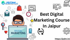 You have decided you will do the top Digital marketing course. However, the best digital marketing course in Jaipur has to have a set of features to claim that title. It must have an up-to-date course curriculum, positive reviews and feedback, highly trained Instructors and Mentors, and access for students to hands-on projects and portfolio building. The top digital marketing course Jaipur will have the most student-friendly course schedule so that various categories of students may be able to make the time to attend the course. The same holds for the schedule and the medium of instruction. The best digital marketing course in Jaipur will be for such reasons as accessible to students from different.

Contact Us - https://jsdm.in/