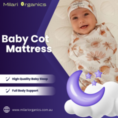 As the Australian summer heats up, ensuring your baby gets a restful and cool sleep becomes a top priority for parents. Choosing the right baby cot mattress can make all the difference, especially in the warmer months. In this guide, we will explore why an organic cot mattress is ideal for summer, and how  Milari Organics offer superior comfort with their natural cot mattress options.

Visit our website for more information : https://milariorganics.com.au/products/milari-green-baby-mattress
