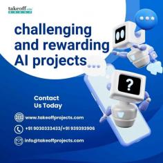 Selected and exciting tracks for AI enthusiastic, AI projetcs are at the frontier of innovation because they involve the use of latest technology to address outstanding challenges. 