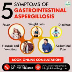 Symptoms of Gastrointestinal Aspergillosis