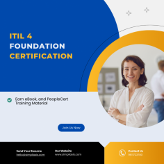 Get ITIL 4 Foundation Certification to boost your ITSM skills. Learn best practices in IT service management and advance your career with industry-recognized expertise with us :- https://www.simpliaxis.com/itil-foundation-certification