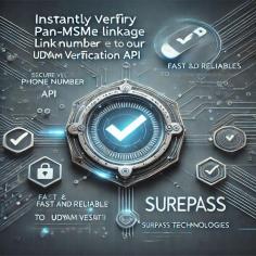 The Phone Number to Udyam Verification API is a service provided by Surepass that allows users to check the registration status of a PAN (Permanent Account Number) with MSME (Micro, Small, and Medium Enterprises). This API can be useful for businesses and organizations that want to quickly verify the MSME status of individuals or entities based on their phone numbers. Instantly verify PAN-MSME linkage with our Phone Number to Udyam Verification API. Fast and reliable results with Surepass Technologies.
Visit Website: https://surepass.io/phone-number-to-udyam-verification-api/