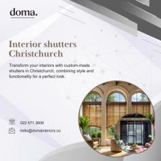 Find stylish interior shutters Christchurch for your windows

Upgrade your home with custom-made interior shutters Christchurch, perfect for adding timeless style and functionality to any space. These high-quality shutters offer a stunning way to control light and privacy in your rooms.