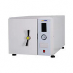 Labdex 80 L Table Top Sterilizer is a Class B pulsating vacuum autoclave with an automatic microprocessor and LCD touch screen.It features fully automated sterilization processes preset and userdefined cycles and a -0.096Mpa vacuum,ideal for instruments and packages in CSSDs labs and pharmaceutical settings.