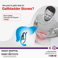 Are you in pain due to gallbladder stones? 