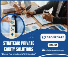 Get Advanced Solutions for Investments

Are you looking to maximize your investment returns? We help investors maximize returns with strategic advisory services and market insights. Our expert team works with clients to unlock growth and navigate complex equity transactions. Send us an email at info@stonegateinc.com for more details.
