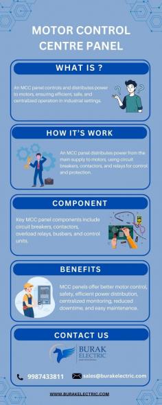 Burak Electric excels in manufacturing premium-quality MCC Panels, meticulously engineered to meet and exceed the highest industry standards, including IEC 61439, UL 845, and NEMA. Our state-of-the-art MCCs are designed with advanced features such as seamless integration with AC/DC drives, intelligent motor management systems powered by SIMOCODE, and robust protection levels of up to IP65. These capabilities ensure unparalleled reliability, efficiency, and safety for diverse industrial applications, setting a new benchmark in motor control solutions.