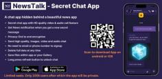 Anonymous chat lets you connect with others without revealing your identity, offering a safe and private space to share thoughts, ideas, or simply engage in conversations without judgment. NewsTalk takes anonymous chatting to the next level with its innovative design—disguised as a news app to protect your privacy.